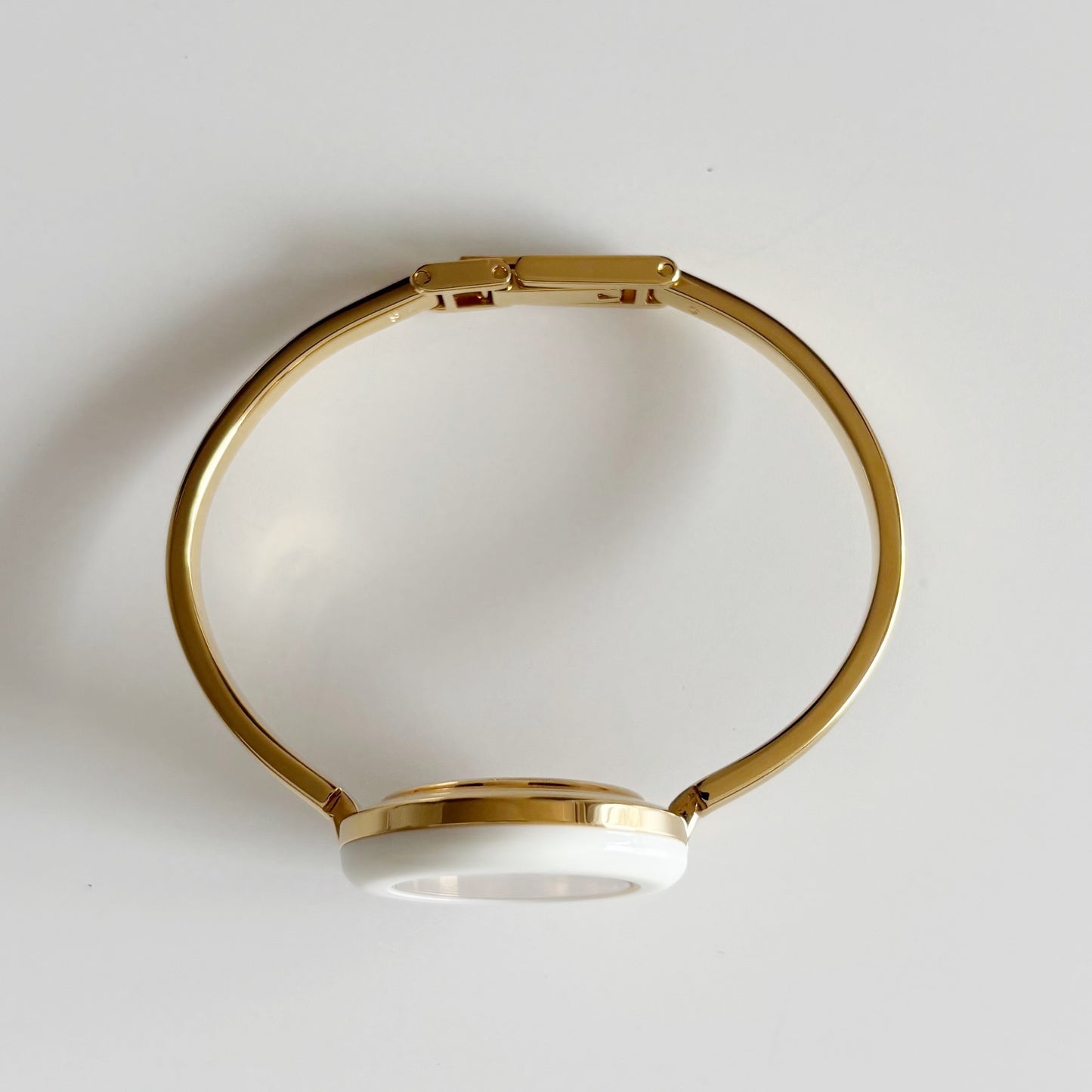 Gucci 1990s Interchangeable Bezel Gold Plated Watch with 12 bezels, case (Small)