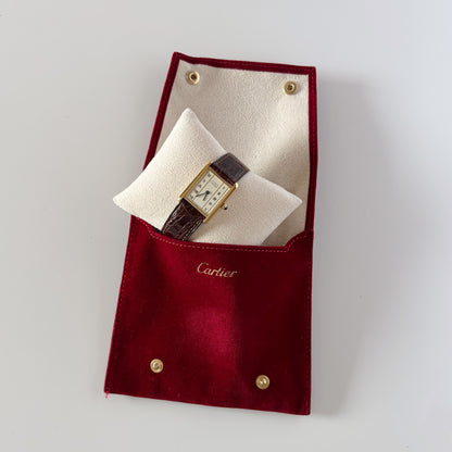 Cartier 1990s Must de Tank Watch (LM)