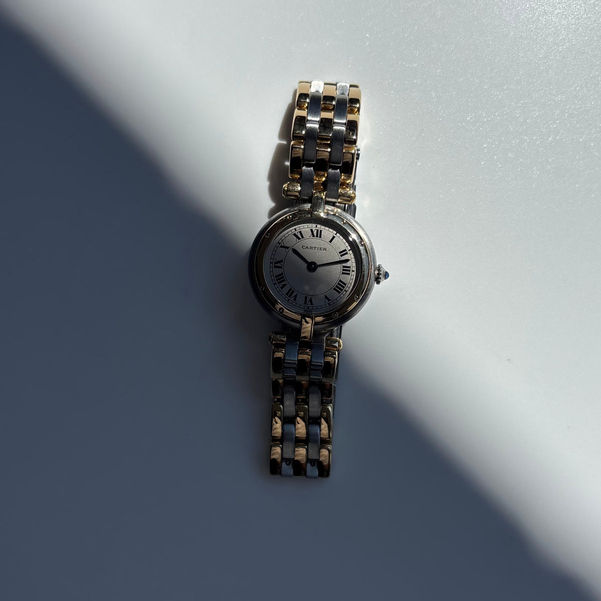 Cartier 1990s Panthere Vendome 18K There Row Watch (SM)