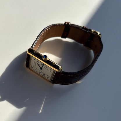 Cartier 1990s Must de Tank Watch (LM)