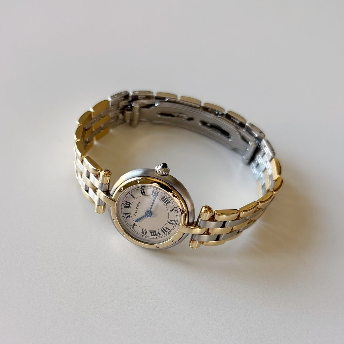 Cartier 1990s Panthere Vendome 18K There Row Watch (SM)