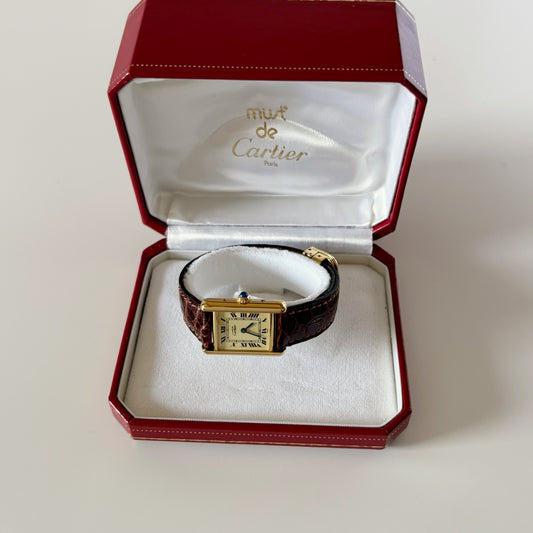 Cartier 1990s Must de Tank Watch (SM)