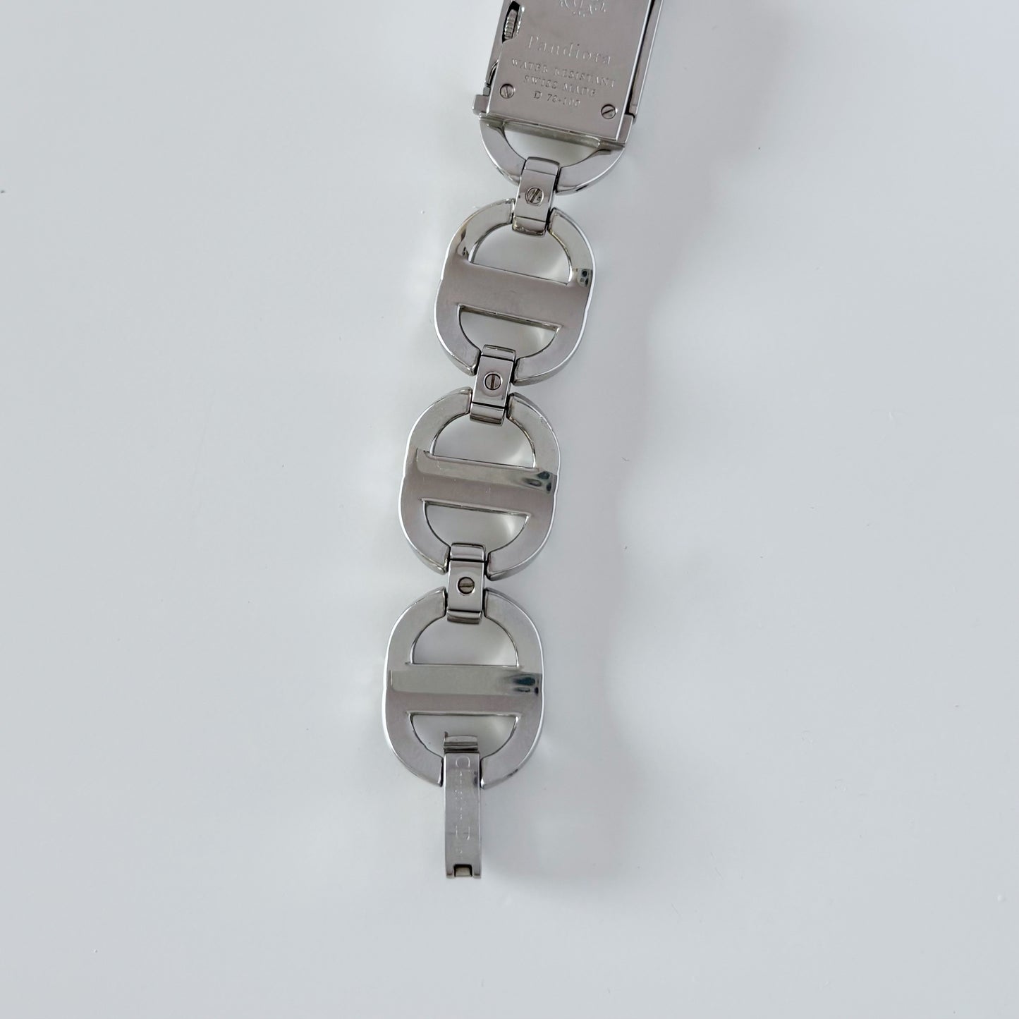 Dior Early 2000s Pandior Stainless steel Watch