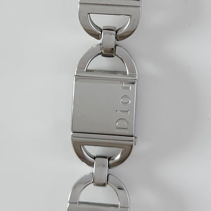 Dior Early 2000s Pandior Stainless steel Watch