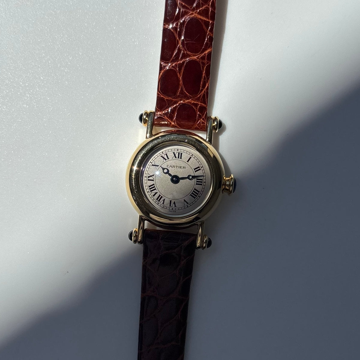 Cartier 1990s Mini Diabolo 18K Watch