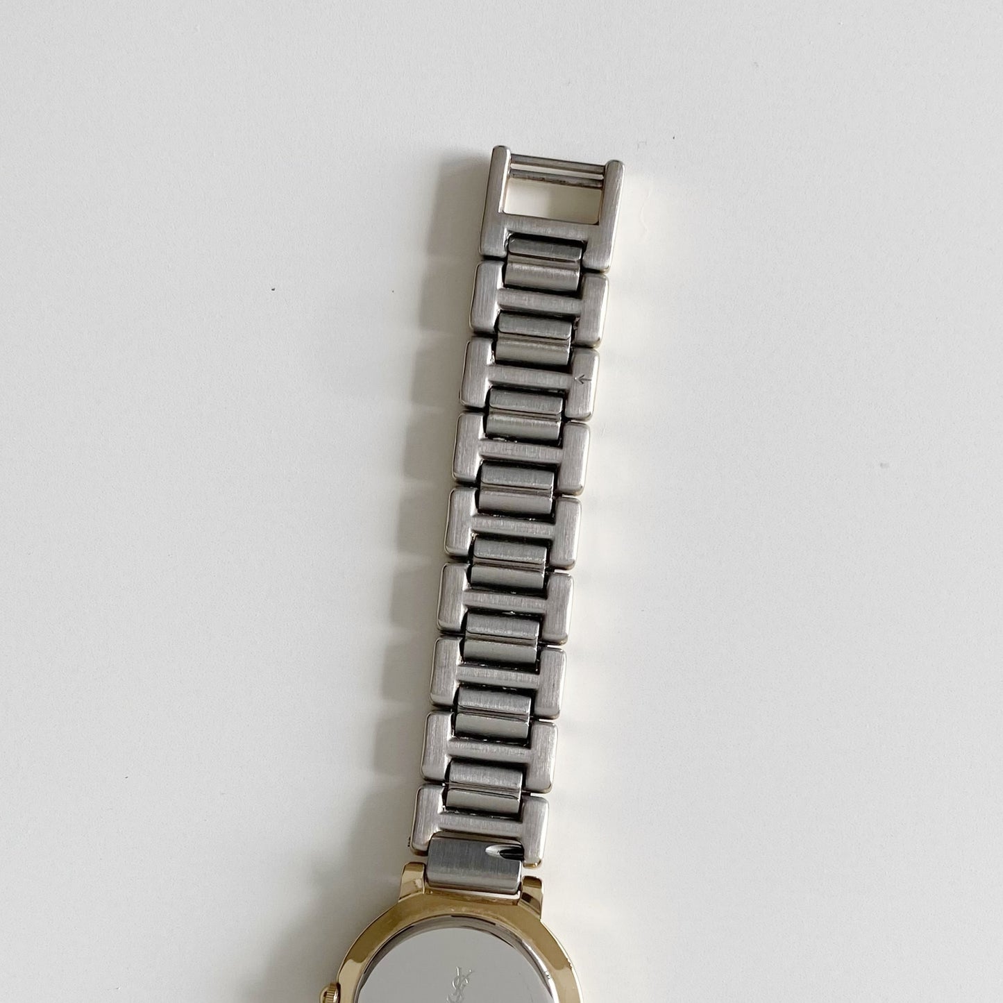Yves Saint Laurent 1990s Two Tone Watch