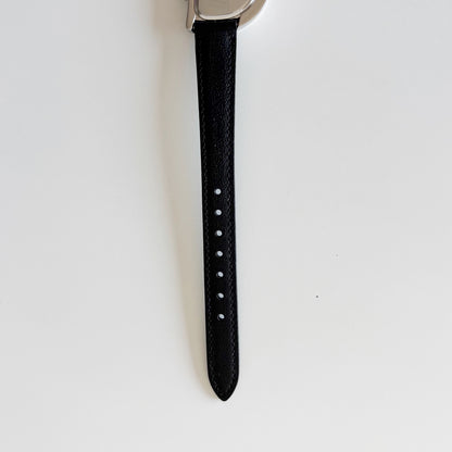 Yves Saint Laurent 1990s Heart Shaped Dial Silver Watch