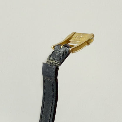 Fendi 1990s Interchangeable Belt Gold Plated Watch with 5 straps, case