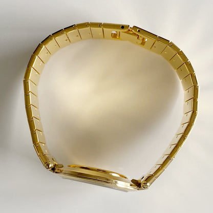 Dior 1990s Round Dial Gold Plated Watch (Large)