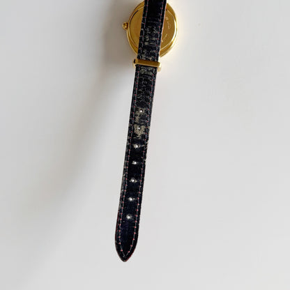 Fendi 1990s Interchangeable Belt Gold Plated Watch with 5 straps, case