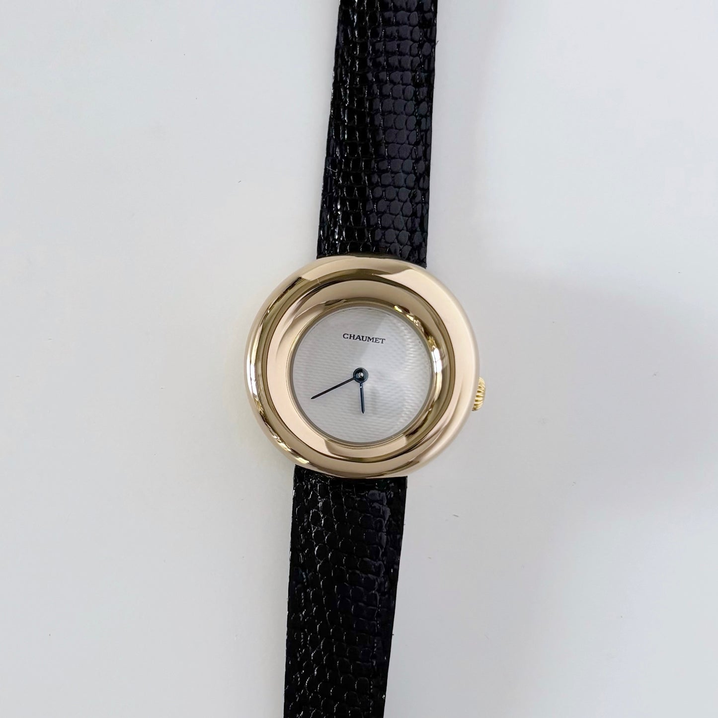 Chaumet 1980s 18K solid gold watch