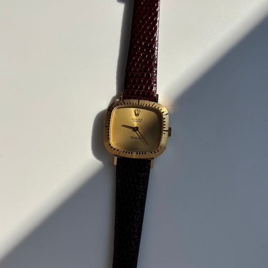 Rolex 1987 Cellini 18K Manual Wind Watch