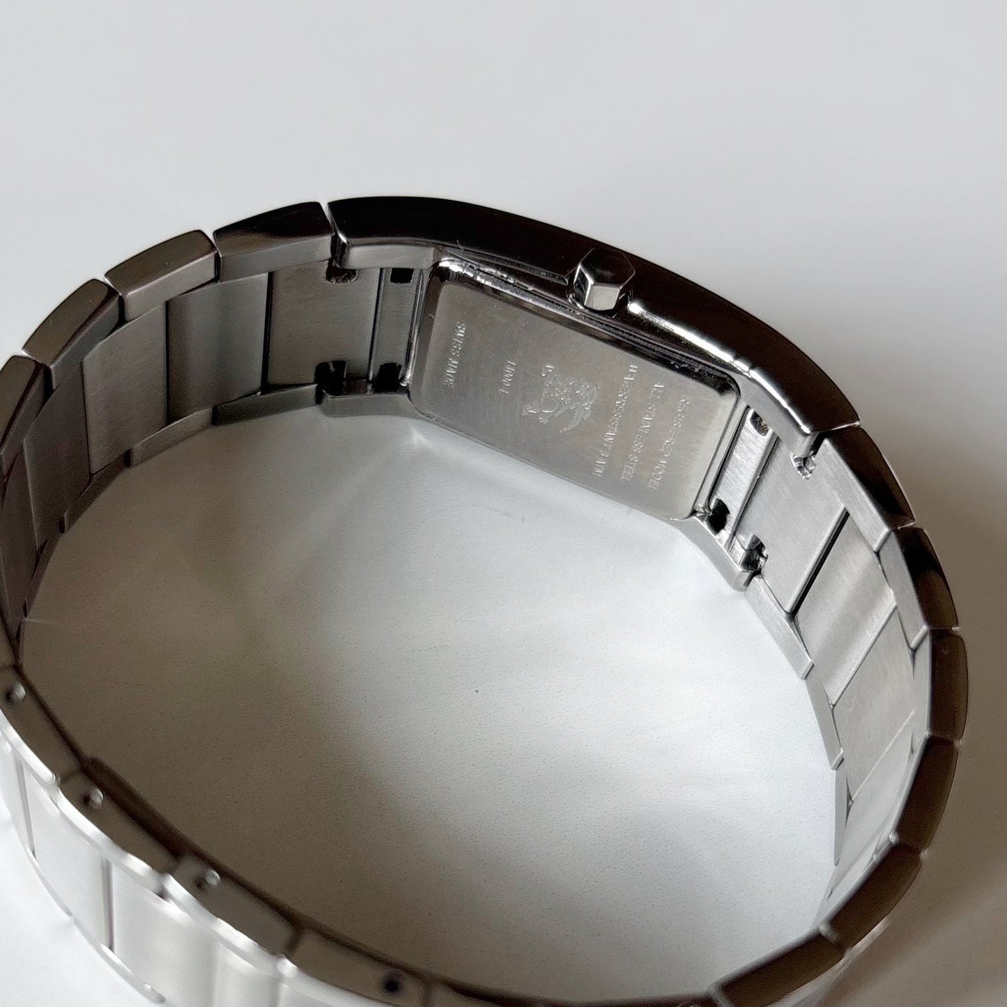 Burberry 1990s Tank Silver Watch