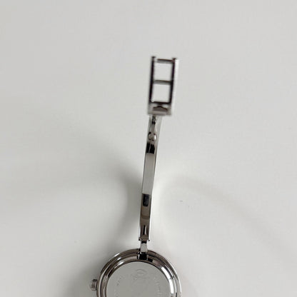Gucci 1990s Interchangeable Bezel Stainless steel Bangle Watch with 12 bezels, case