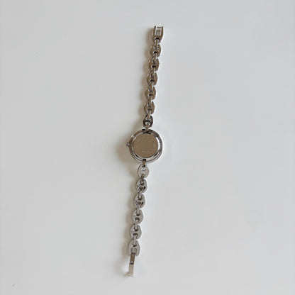 Gucci 1990s Interchangeable Bezel Stainless steel Watch with 6 bezels, case (165mm)