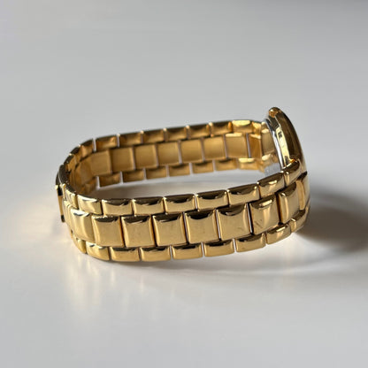 Dior 1990s Date Round Dial Gold Plated Watch (Large)