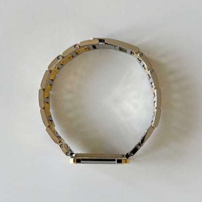 Hermes 1990s Croisier Two Tone Watch