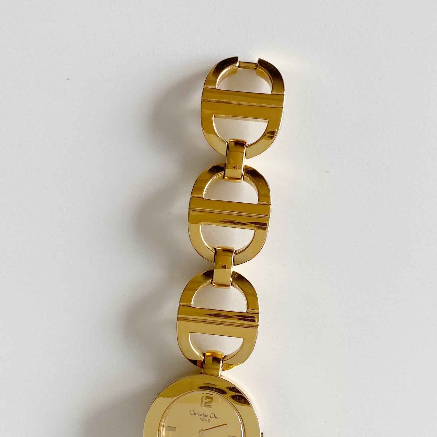 Dior Early 2000s Malice Gold Plated Watch