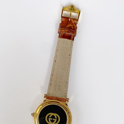 Gucci 1990s Date Round Watch (Men's)