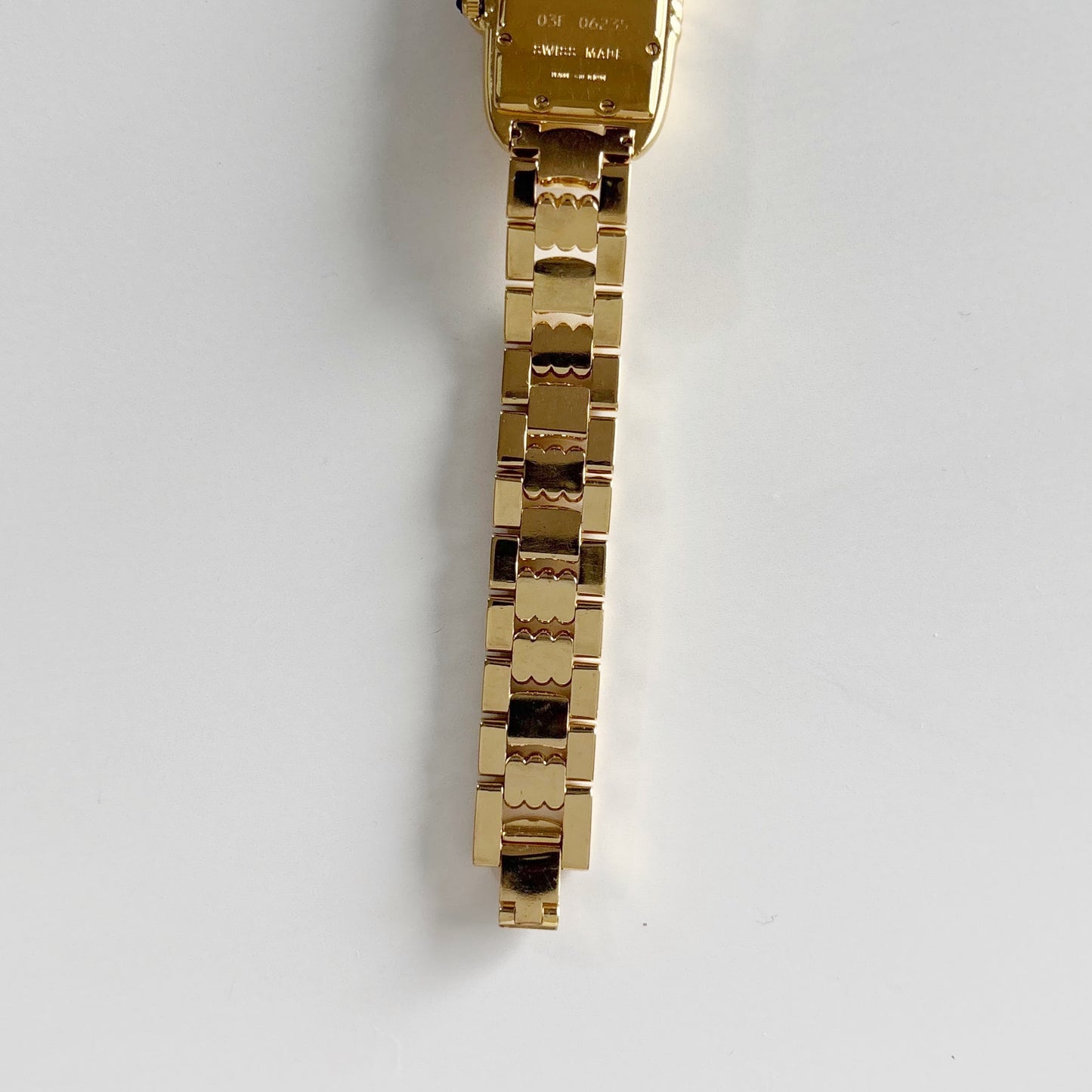 Yves Saint Laurent 1990s Tank Gold Plated Watch