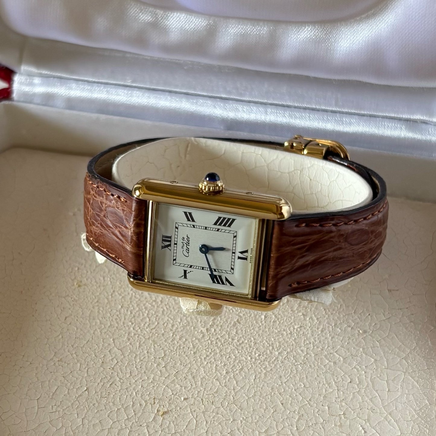 Cartier 1990s Must de Tank Watch (SM)