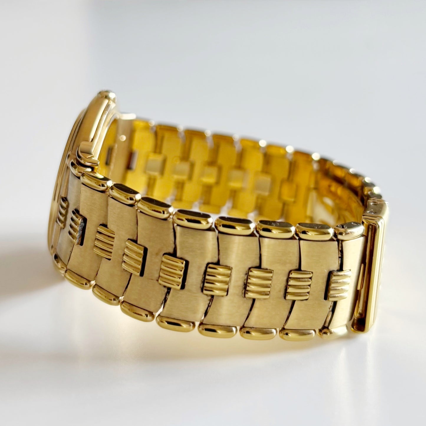 Dior 1990s Moon Phase Triple Calendar Gold Plated Watch