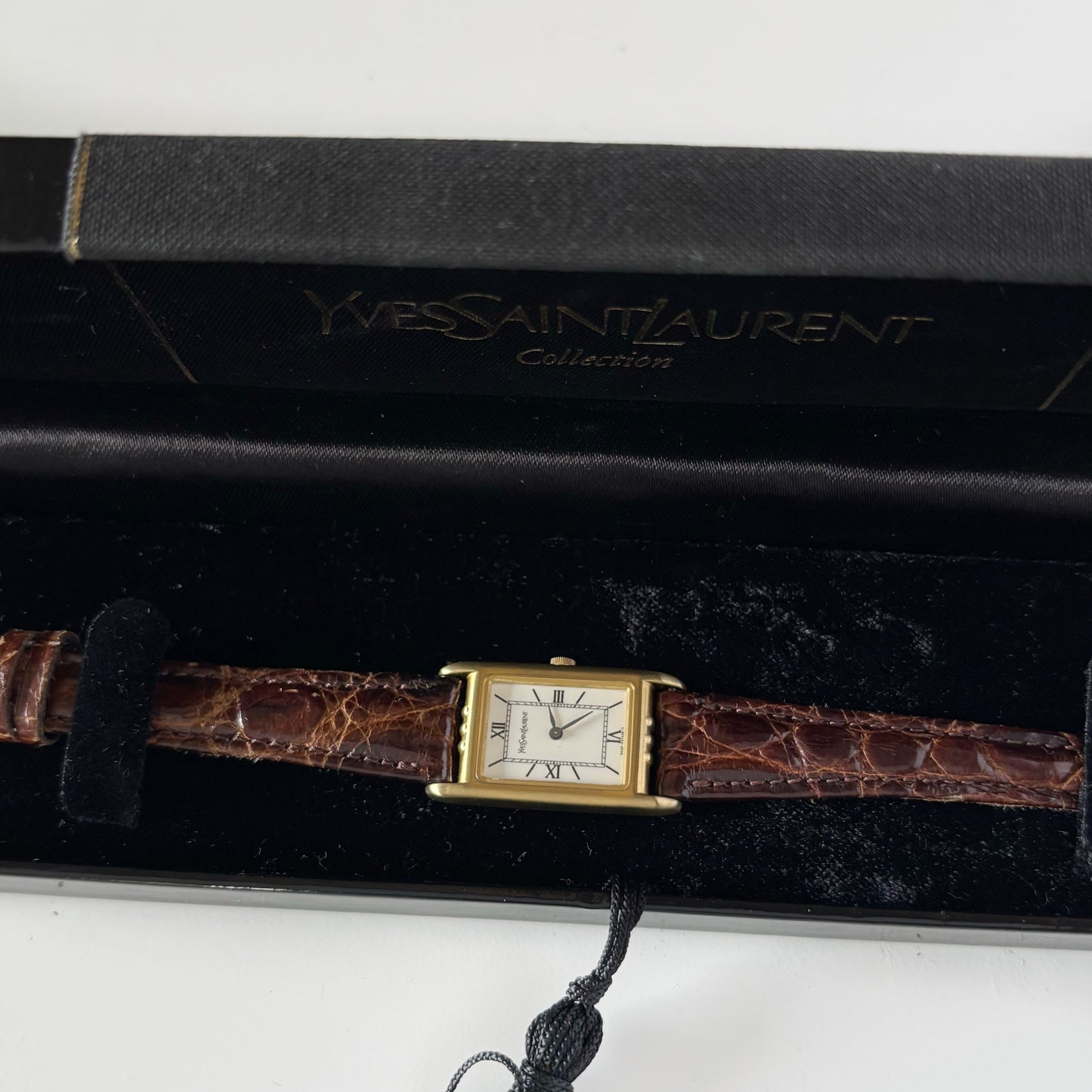 Yves Saint Laurent 1990s Tank Watch