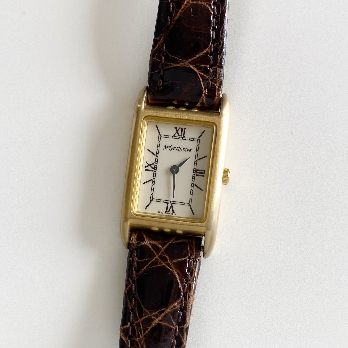 Yves Saint Laurent 1990s Tank Watch