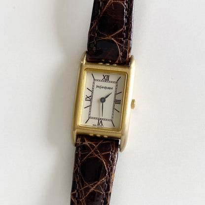 Yves Saint Laurent 1990s Tank Watch