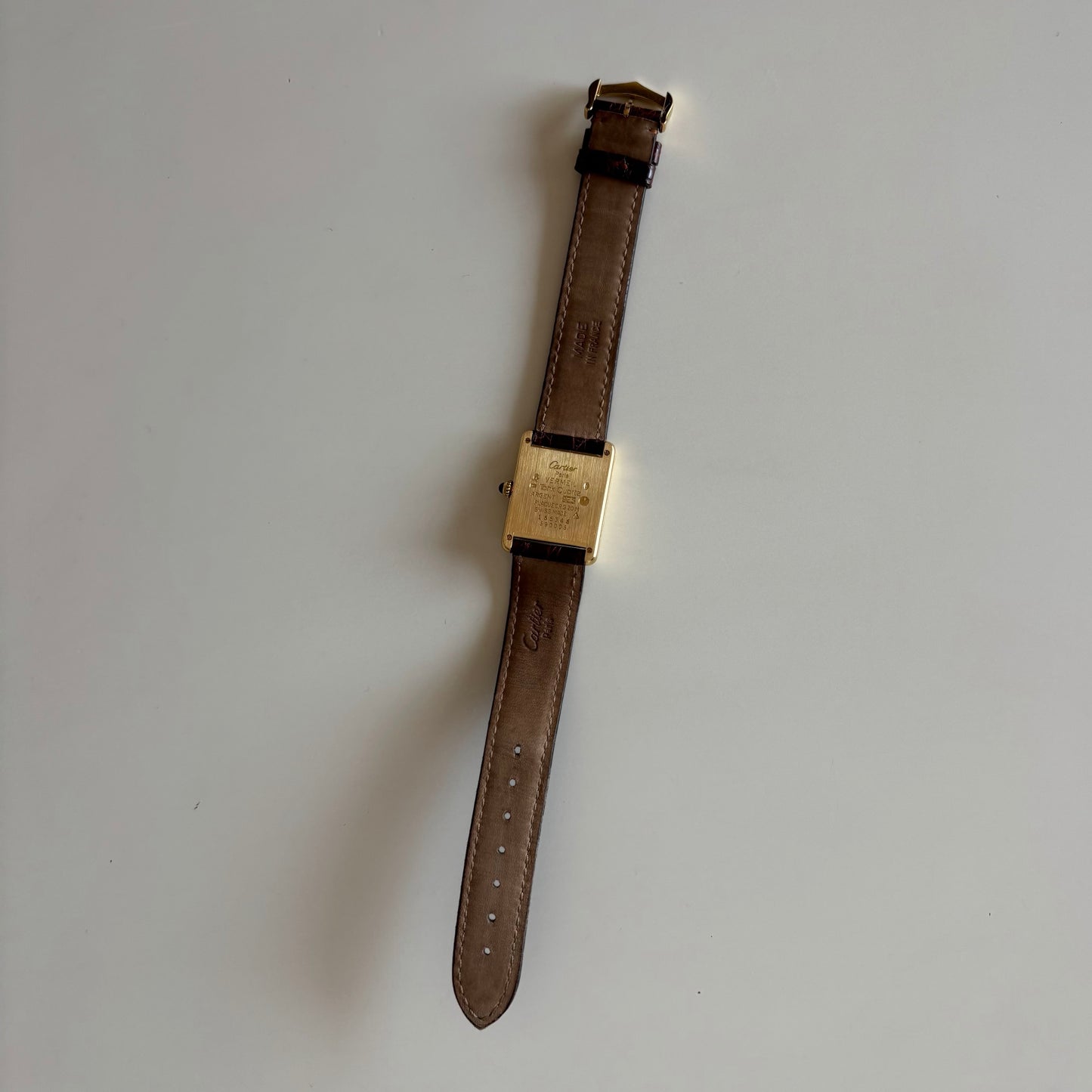 Cartier 1990s Must de Tank Watch (LM)