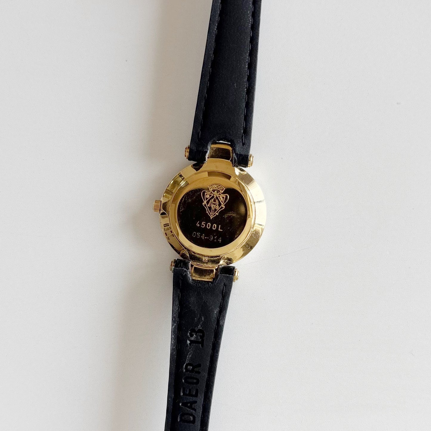 Gucci 1990 Round Dial Two Tone Watch