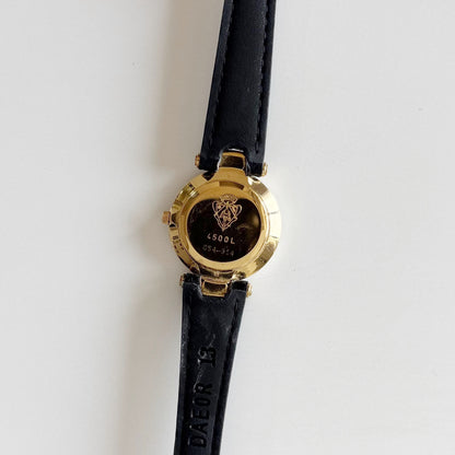 Gucci 1990 Round Dial Two Tone Watch