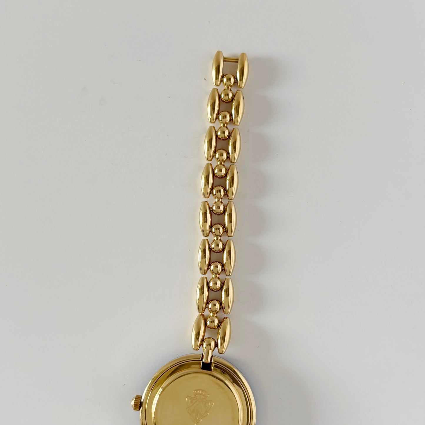 Gucci 1990s Interchangeable Bezel Gold Plated Watch with 6 bezels, case (160mm)