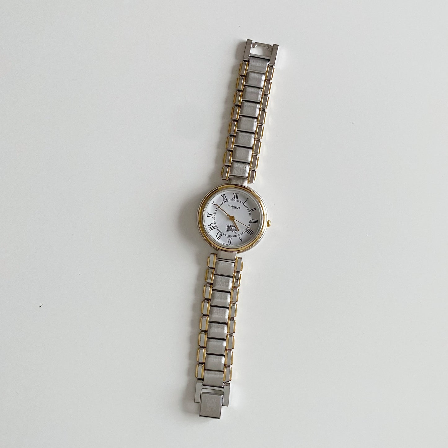 Burberry 1990s Two Tone Watch (Mens)