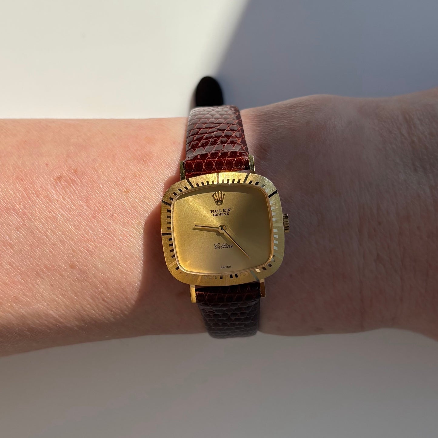 Rolex 1987 Cellini 18K Manual Wind Watch