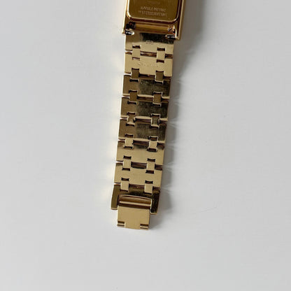 Dior 1990s Sub Second Tank Gold Plated Watch