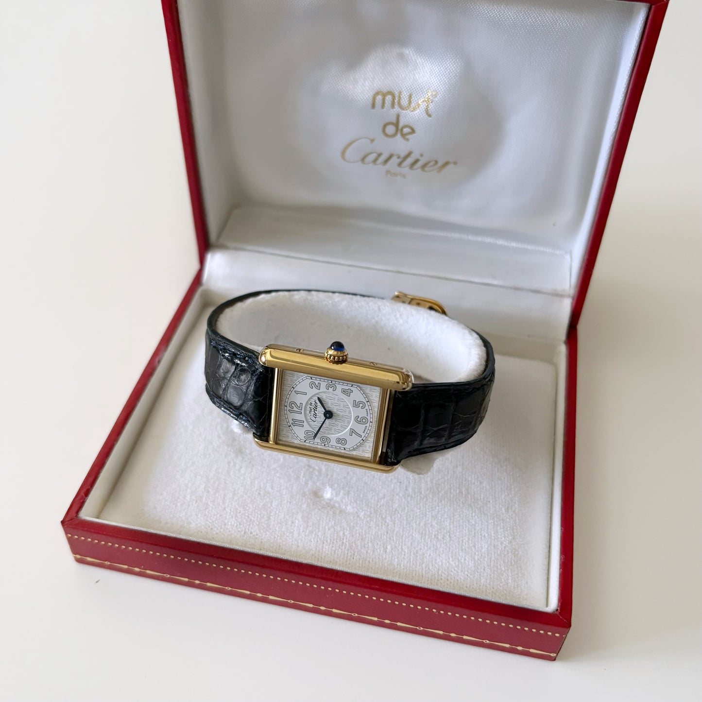 Cartier 1990s Must de Tank Watch SM