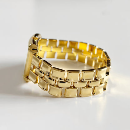 Fendi 1990s Tank Gold Plated Watch (Large)