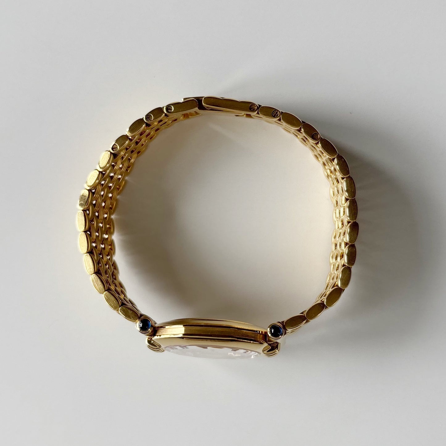 Dior 1990s Octagon Dial Gold Plated Watch
