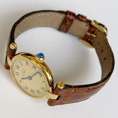 Cartier 1990s Must de Vendôme Watch SM