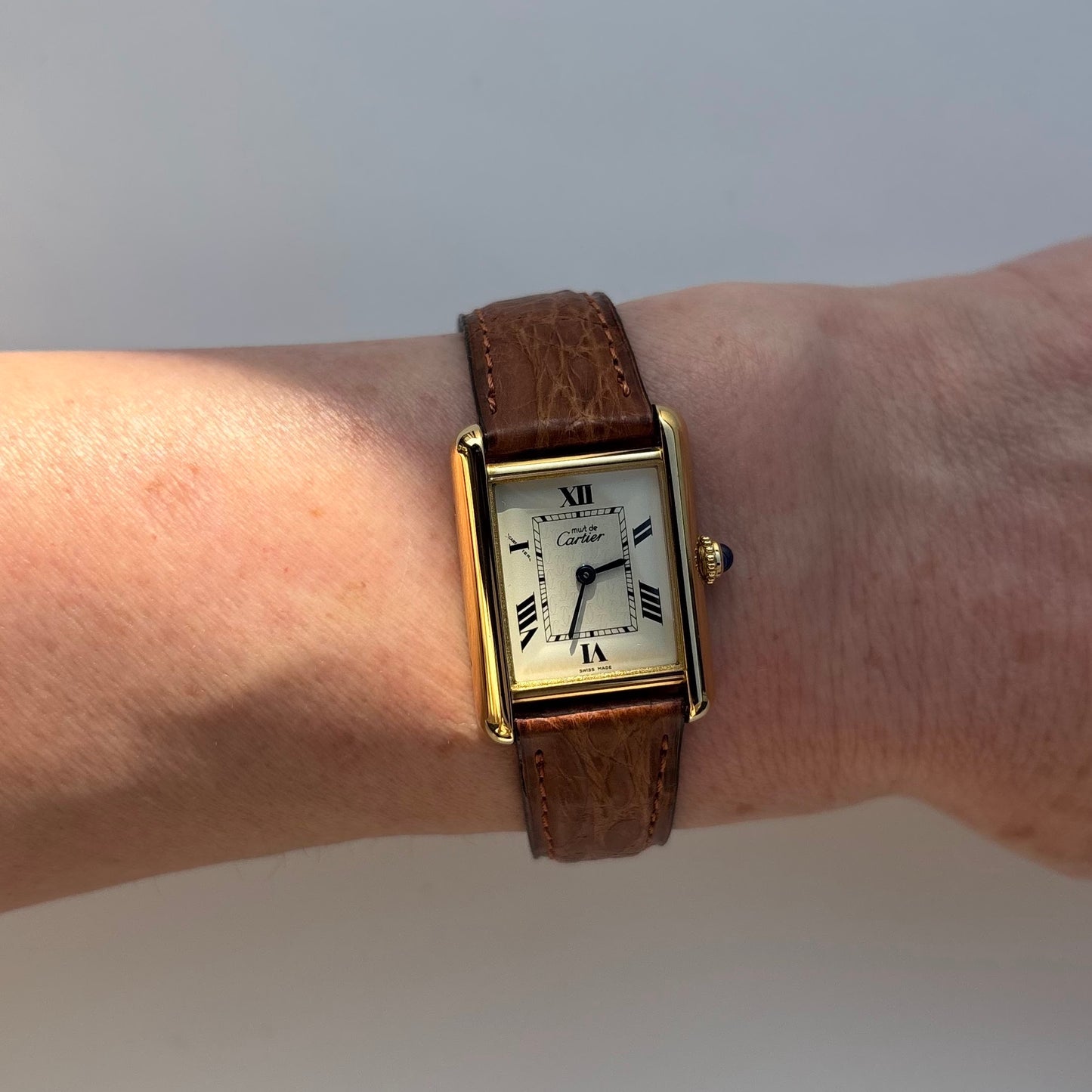 Cartier 1990s Must de Tank Watch (SM)