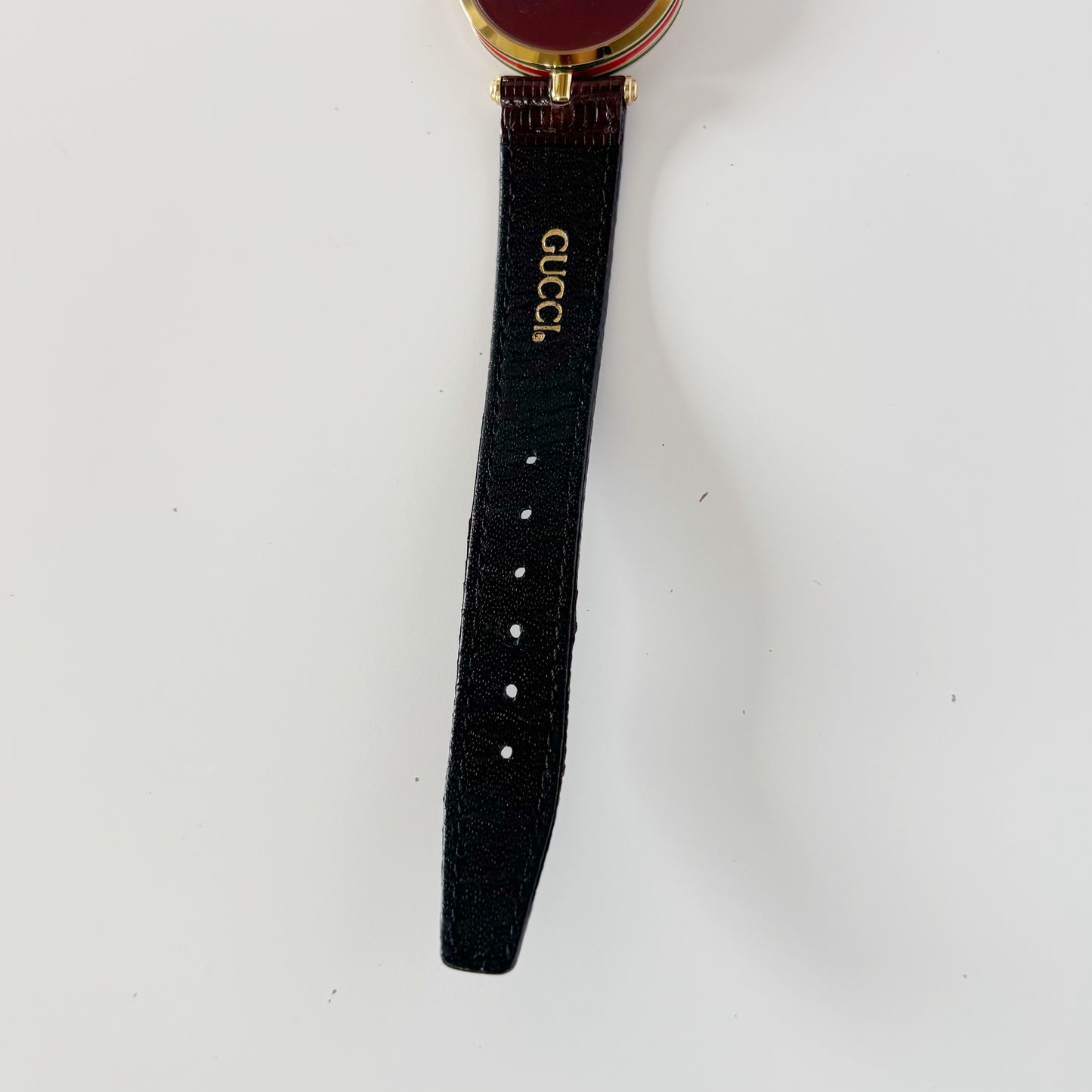Gucci 1990s Round Dial Sherry Watch (Large)