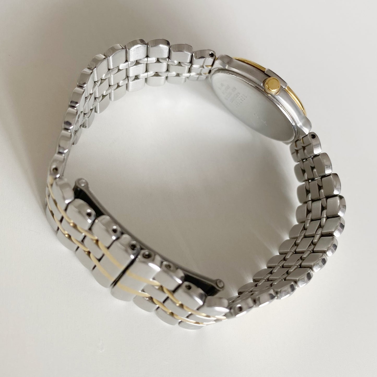 Yves Saint Laurent 1990s Two Tone Watch