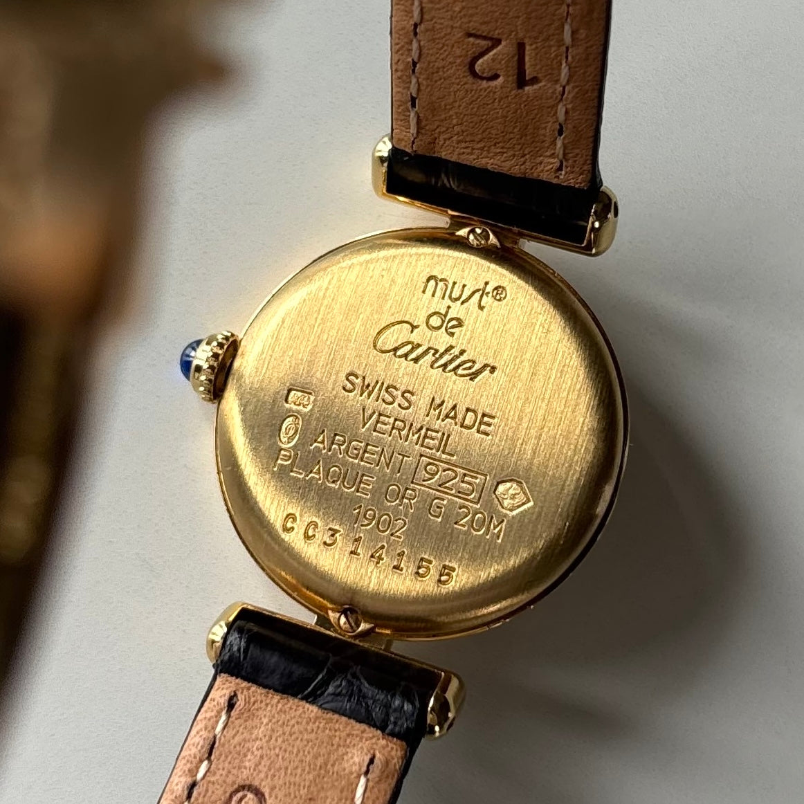 Cartier 1990s Must Colisée Watch (SM)