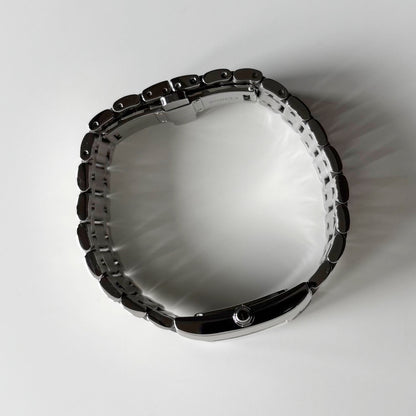 Fendi 1990s Tank Stainless Steel Watch