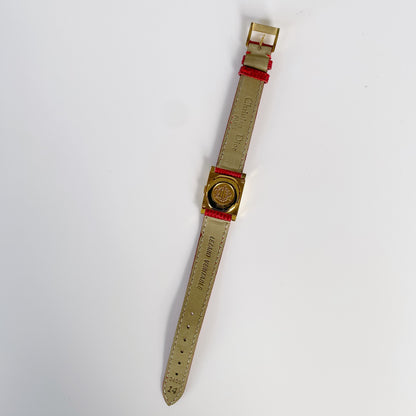 Dior 1990s La Parisienne Interchangeable Belt Watch with 2 belt straps