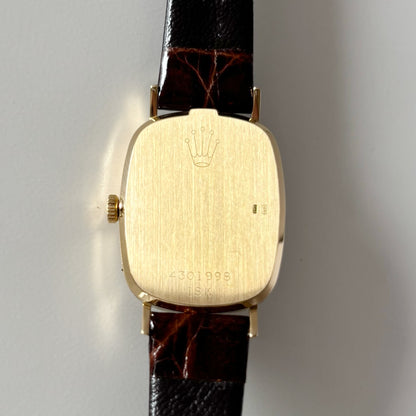 Rolex 1975 Cellini 18K Case Manual Wind Watch
