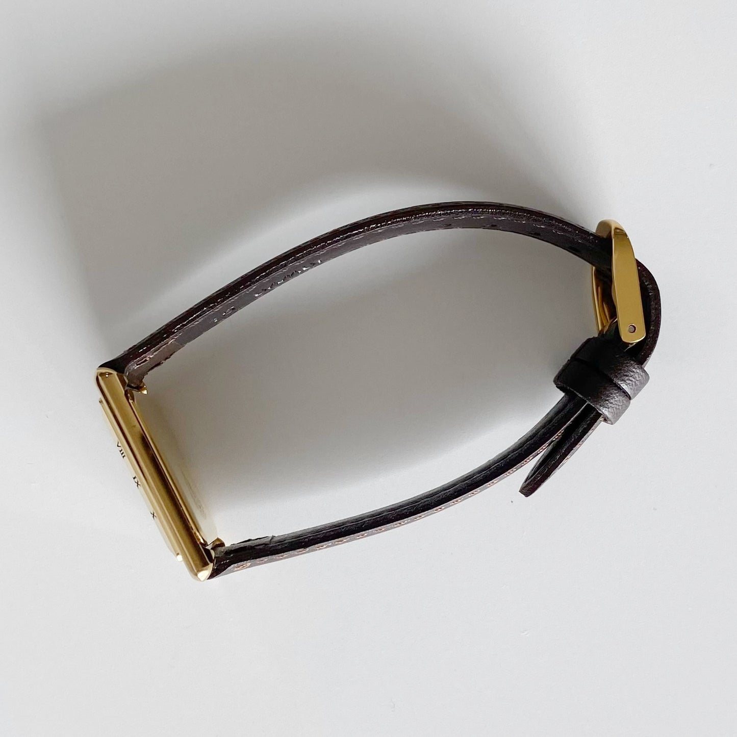 Gucci 1990s Gold Dial Tank Watch