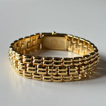 Fendi 1990s Gold Plated Watch