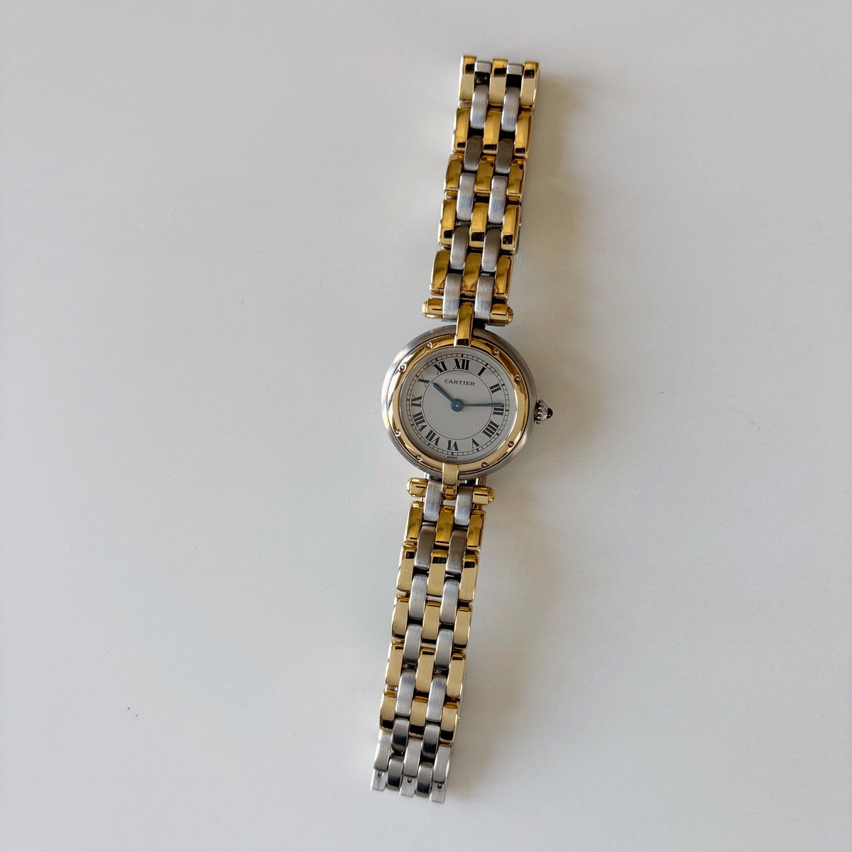 Cartier 1990s Panthere Vendome 18K There Row Watch (SM)